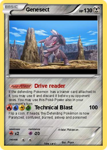 Pokemon Genesect