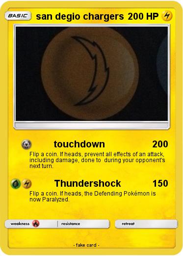 Pokemon san degio chargers