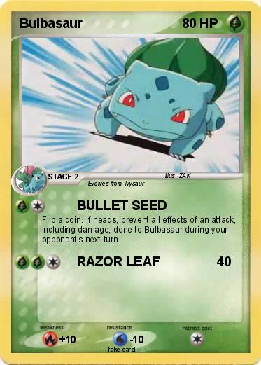 Pokemon Bulbasaur
