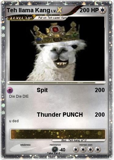 Pokemon Teh llama Kang