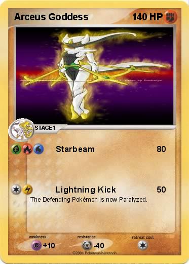 Pokemon Arceus Goddess