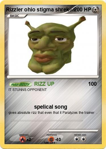 Pokemon Rizzler ohio stigma shrek