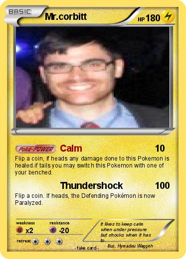 Pokemon Mr.corbitt