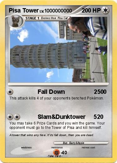 Pokemon Pisa Tower