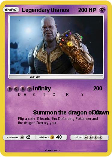 Pokemon Legendary thanos