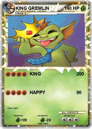 Pokemon KING GREMLIN