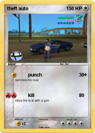 Pokemon theft auto