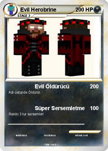 Pokemon Evil Herobrine