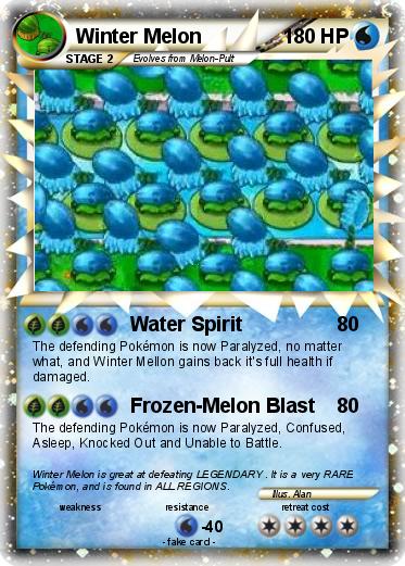 Pokemon Winter Melon