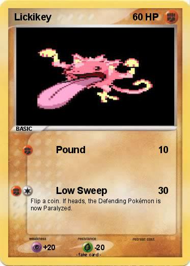 Pokemon Lickikey