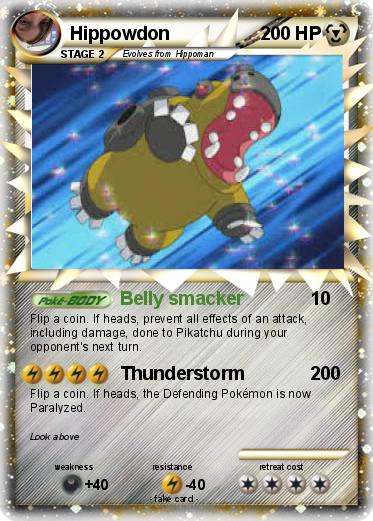 Pokemon Hippowdon