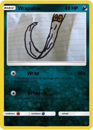 Pokemon Wrapalisk