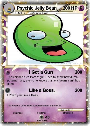 Pokemon Psychic Jelly Bean