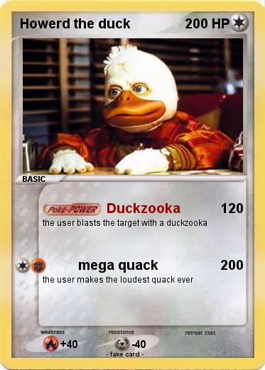 Pokemon Howerd the duck