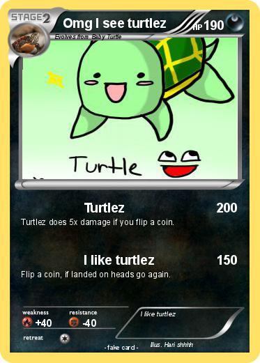 Pokemon Omg I see turtlez
