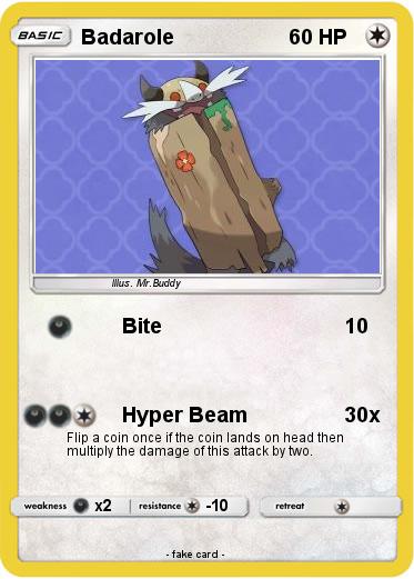 Pokemon Badarole