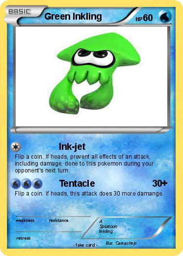 Pokemon Green Inkling