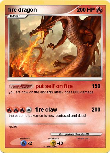 Pokemon fire dragon