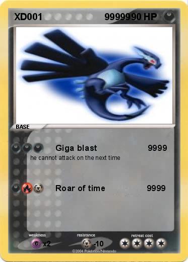 Pokemon XD001                        99999    