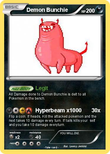 Pokemon Demon Bunchie