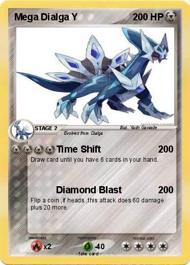 Pokemon Mega Dialga Y