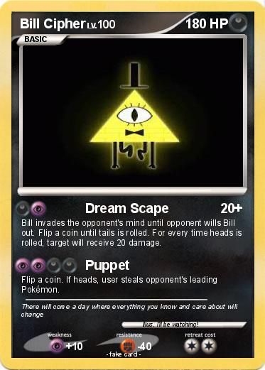 Pokemon Bill Cipher