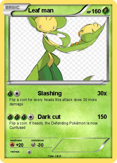 Pokemon Leaf man