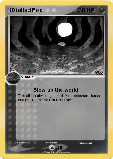 Pokemon 10 tailed Fox 