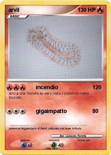 Pokemon arvil