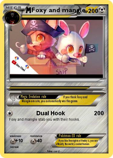 Pokemon Foxy and mangle