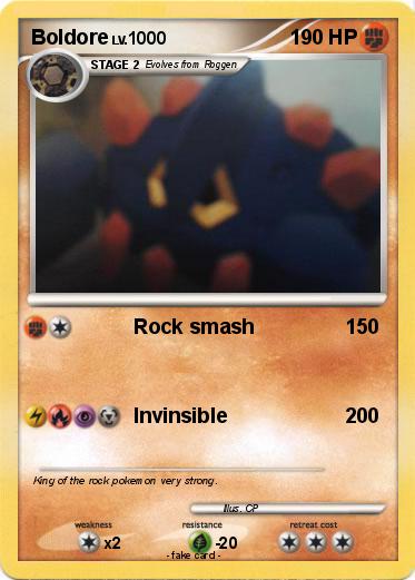 Pokemon Boldore