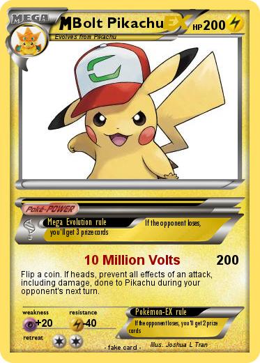 Pokemon Bolt Pikachu