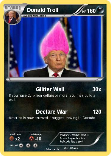 Pokemon Donald Troll