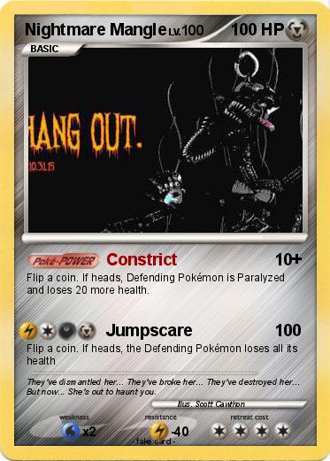 Pokemon Nightmare Mangle
