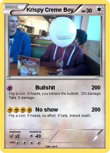 Pokemon Krispy Creme Boy