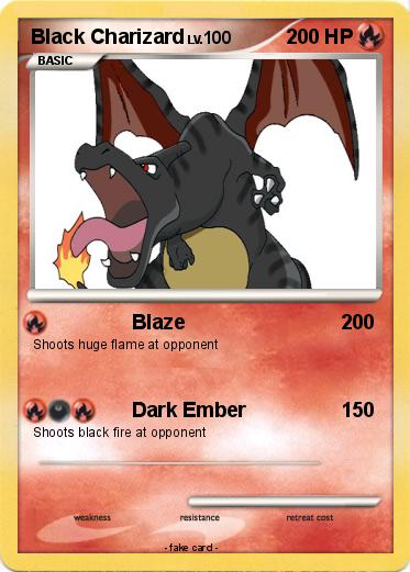 Pokemon Black Charizard