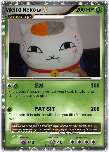 Pokemon Weird Neko