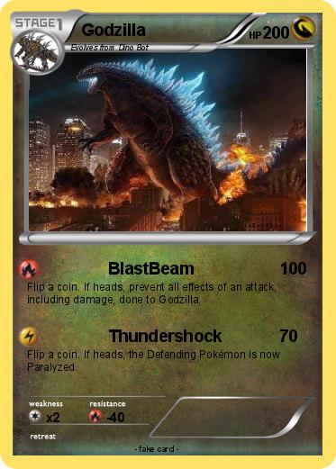 Pokemon Godzilla