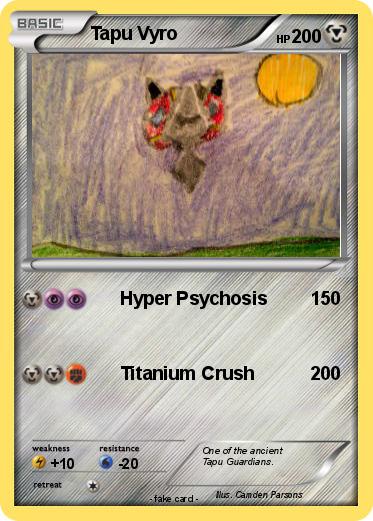 Pokemon Tapu Vyro