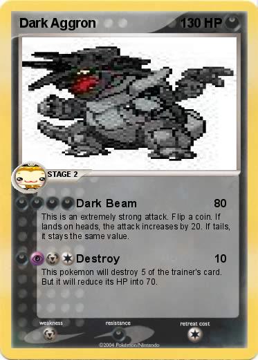 Pokemon Dark Aggron