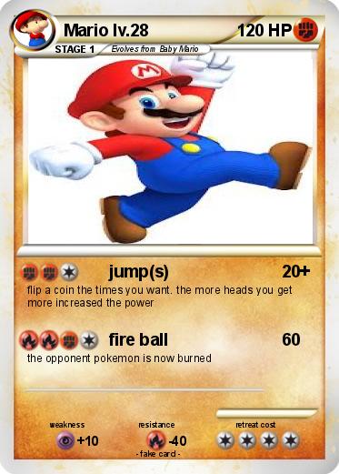 Pokemon Mario lv.28