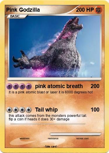 Pokemon Pink Godzilla