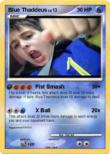 Pokemon Blue Thaddeus