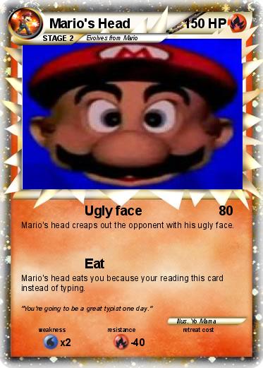 Pokemon Mario's Head