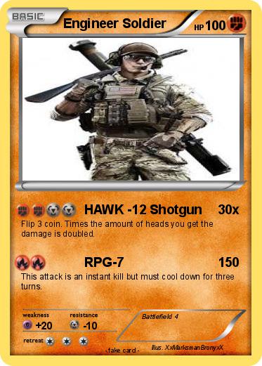Pokemon Engineer Soldier