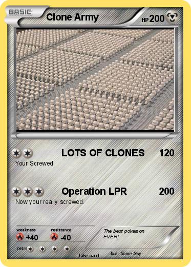 Pokemon Clone Army
