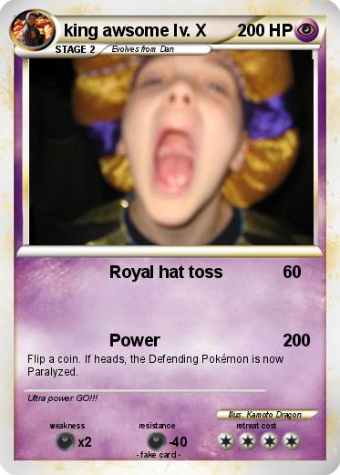 Pokemon king awsome lv. X