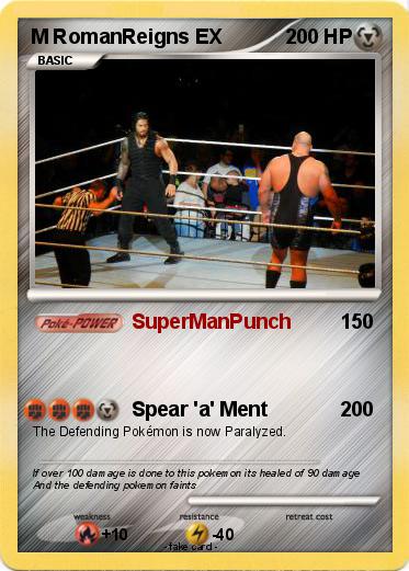 Pokemon M RomanReigns EX