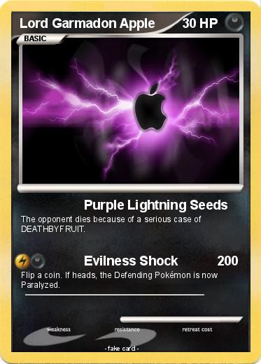 Pokemon Lord Garmadon Apple