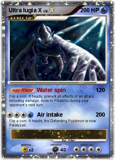 Pokemon Ultra lugia X